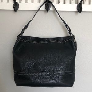 Authentic Coach Pebbled Leather Hobo